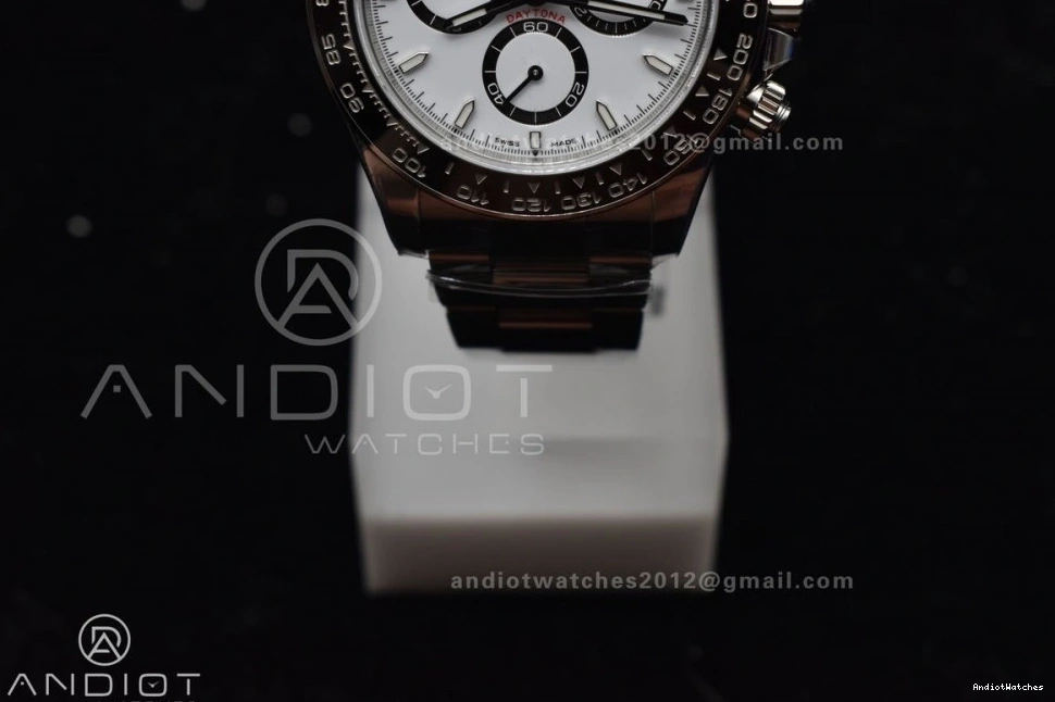Factory Daytona In Rolex Steel White Movement Dial SL4801 1:1 904L 126500 FreshLook VS SBF 1054 1207